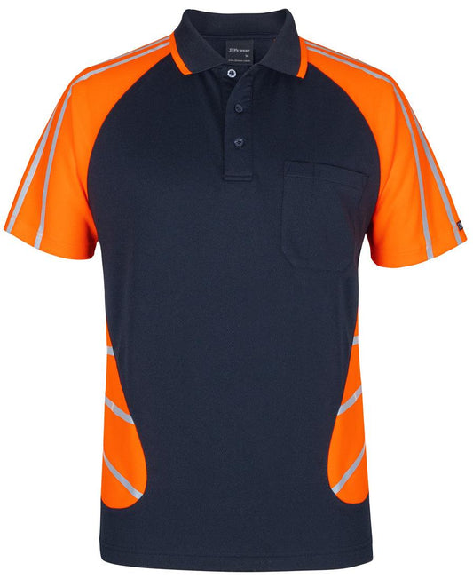 JB's STREET SPIDER POLO W REFLECTIVE STRIPE  - 6HSSR