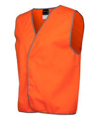 JB's HV SAFETY VEST PRINT STAFF   - 6HVS6