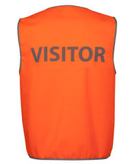 JB's HV SAFETY VEST PRINT VISITOR   - 6HVS7