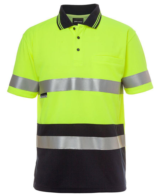JB's HV S/S NON CUFF (D+N) TRAD POLO  - 6HVST
