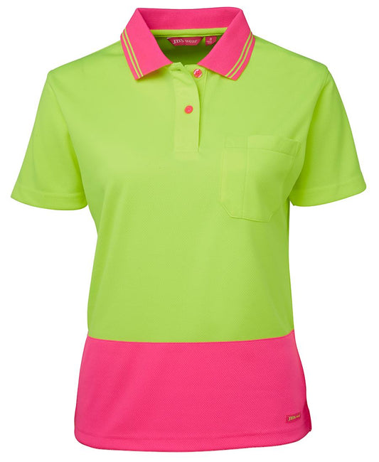 JB's LADIES HV S/S COMFORT POLO   - 6LHCP