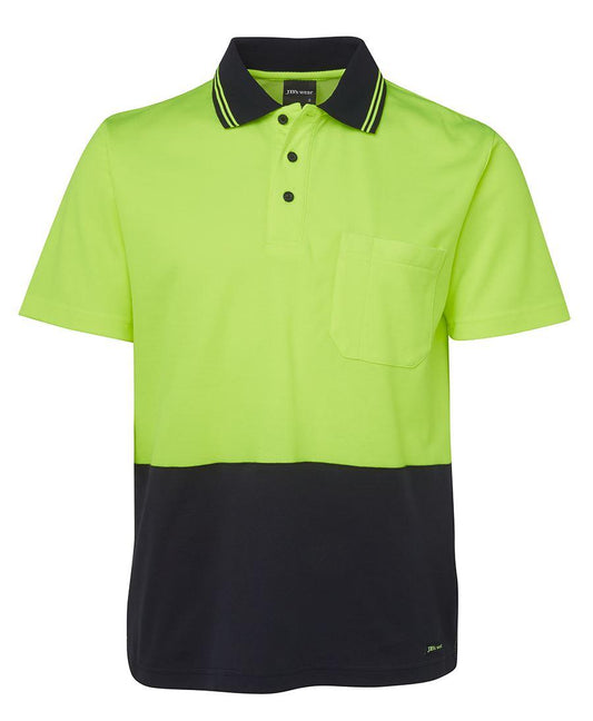 JB's HV NON CUFF S/S COTTON BACK POLO  - 6NCCS