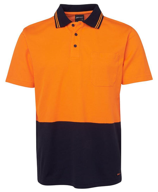 JB's HV NON CUFF S/S COTTON BACK POLO  - 6NCCS