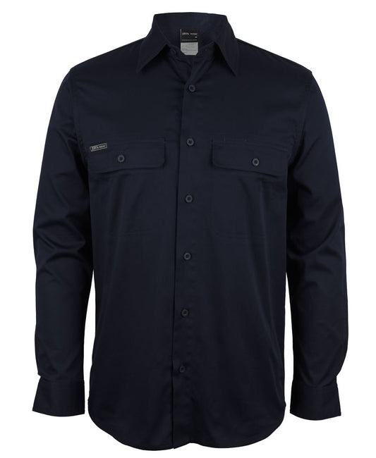 JB's L/S STRETCH WORK SHIRT   - 6WLSS