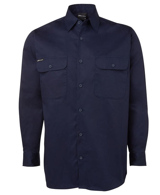 JB's L/S 150G WORK SHIRT  - 6WSLL