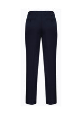 Biz Corporates 74013 Comfort Wool Stretch Mens Slimline Pant in Navy - back view