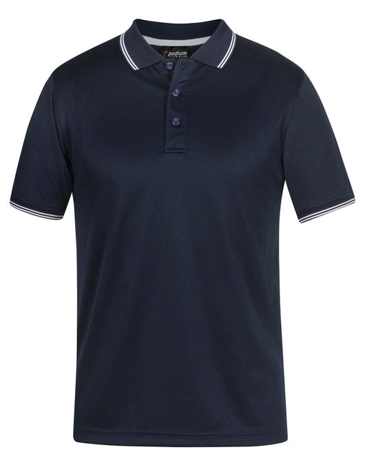 PDM JACQUARD CONTRAST POLO   - 7JCP