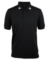 PODIUM 4 STRIPE S/S STRETCH POLO   - 7S4P