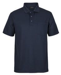 PODIUM WAFFLE POCKET POLO  - 7WPP