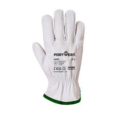 Portwest A260 Oves Driver Glove in Grey - back view