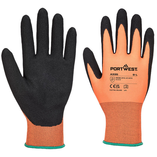 Dermi-Grip NPR15 Nitrile Sandy Glove - A335 - Portwest-1