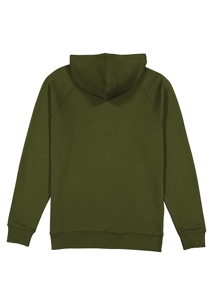 Basis Mens Hoodie - X1003M in Army