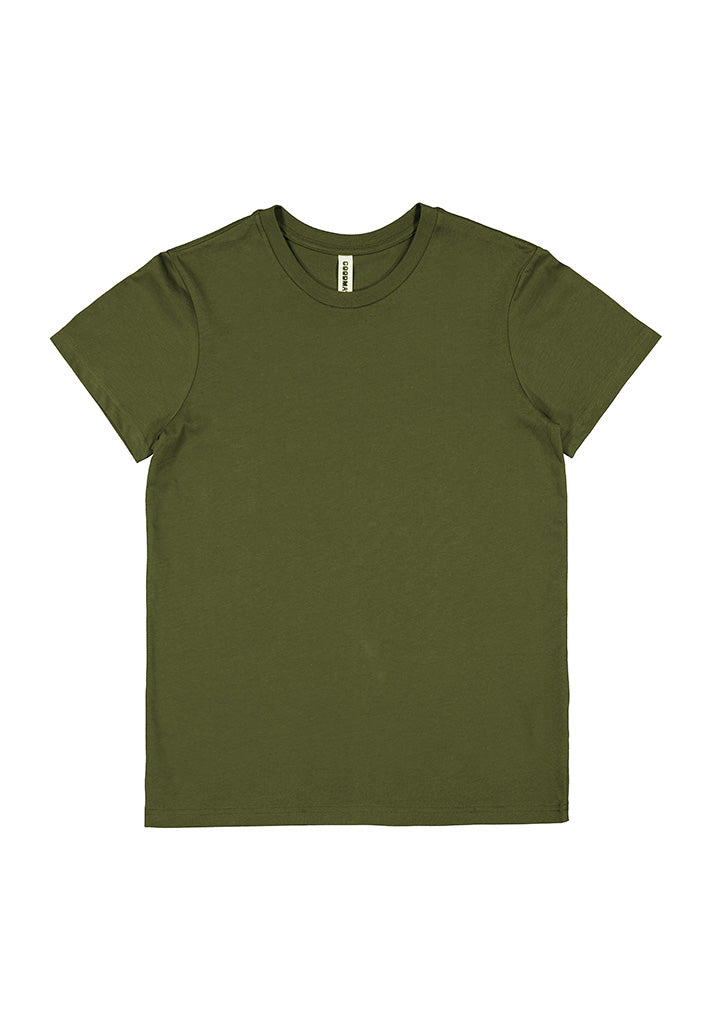 Basis Womens Short Sleeve Tee - X1001W in Army