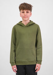Basis Youth Hoodie - X1003Y in Army - model