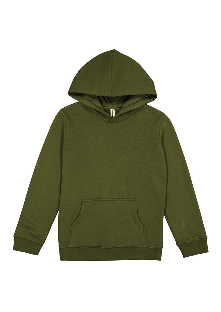 Basis Youth Hoodie - X1003Y in Army