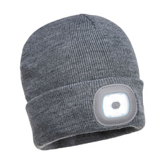 Beanie LED Head Light USB Rechargeable - B029 - Portwest-1