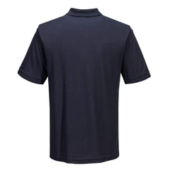 Portwest B210 Naples Polo Shirt S/S in Navy - back view