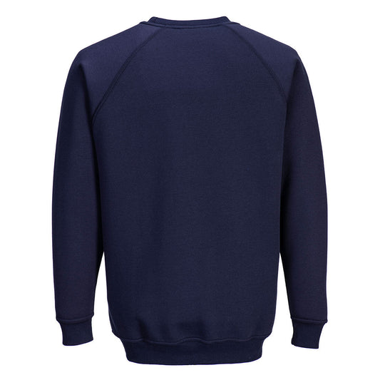 Portwest B300 Roma Sweatshirt in Navy - back view