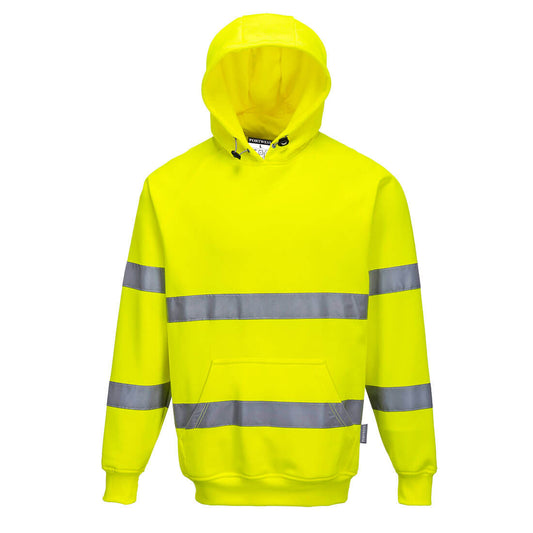 Brush Fleece Hoodie With Tape - B304 - Portwest-0