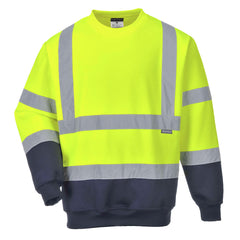 Hi-Vis Contrast Sweatshirt - B306 - Portwest-1