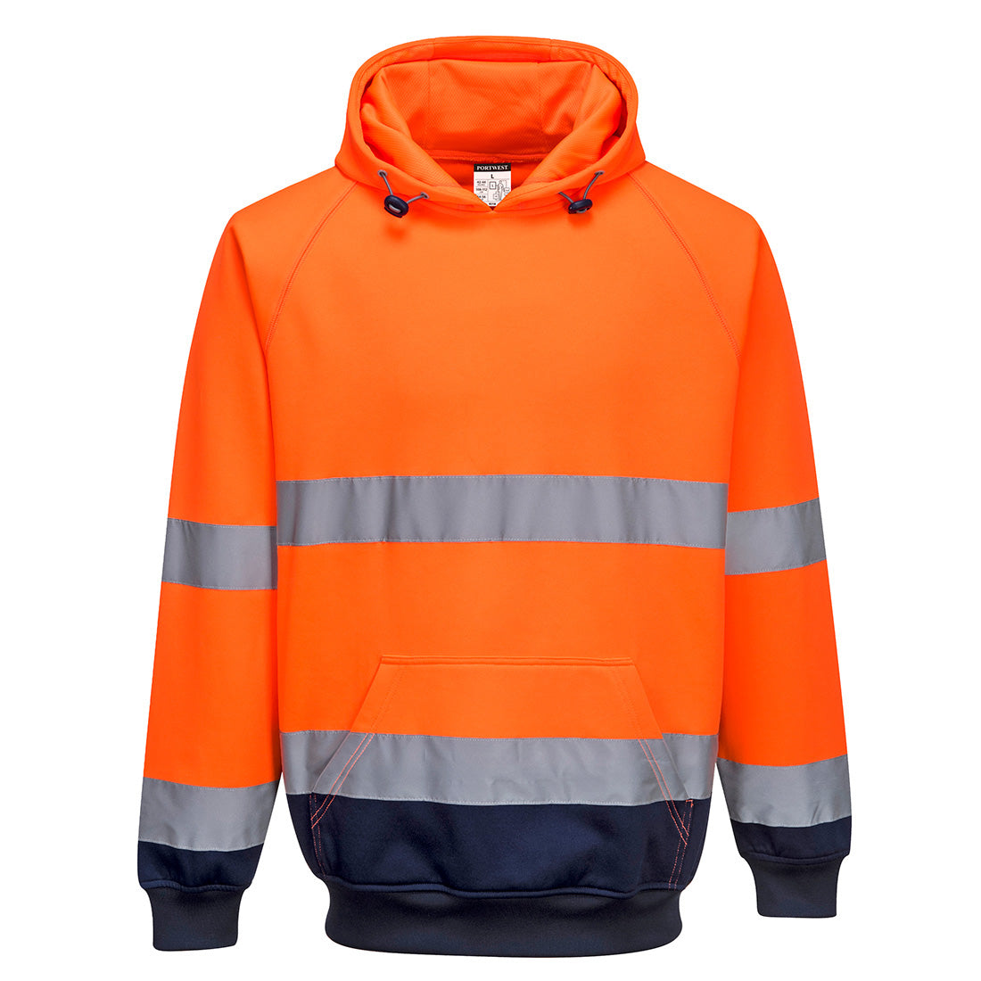 Hi-Vis Contrast Hoodie - B316 - Portwest-0