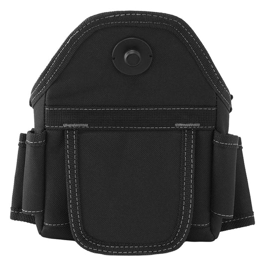 Portwest B921 Modular Trouser Tape Pocket in Black - back view