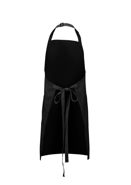 Biz Collection BA35 Barley Apron in Black - back view