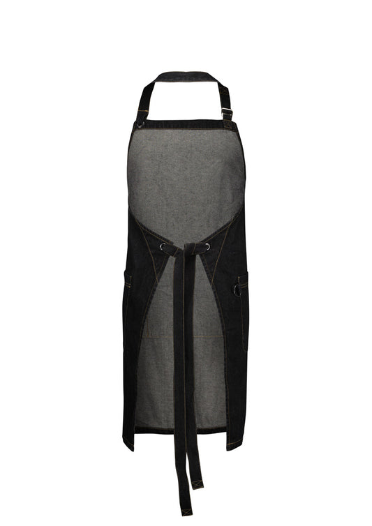 Biz Collection BA40 Clout Apron in Black - back view