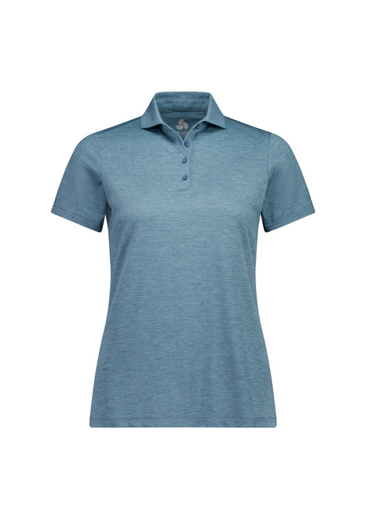 Biz Collection BP2610LS Phoenix Womens Short Sleeve Polo in Ocean Marle