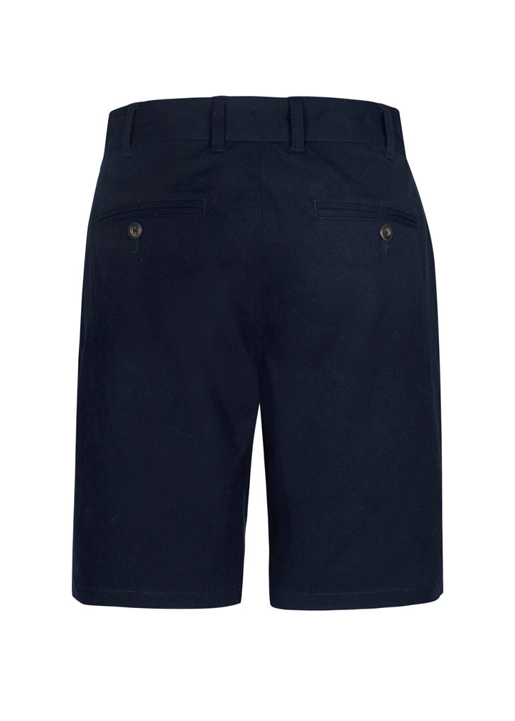 Biz Collection BS021M Lawson Mens Short in Navy - back view