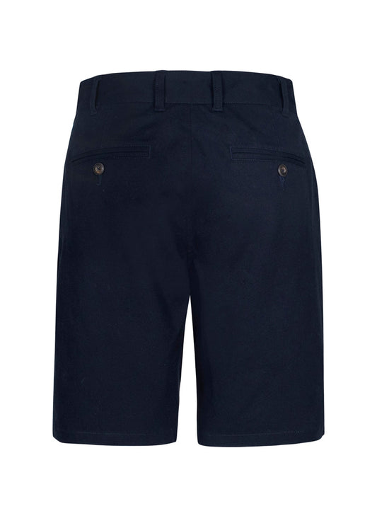 Biz Collection BS021M Lawson Mens Short in Navy - back view