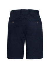 Biz Collection BS021M Lawson Mens Short in Navy - back view
