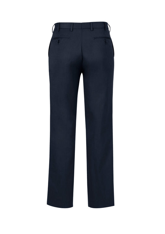Biz Collection BS10110S Detroit Mens Pant (Stout) in Navy - back view