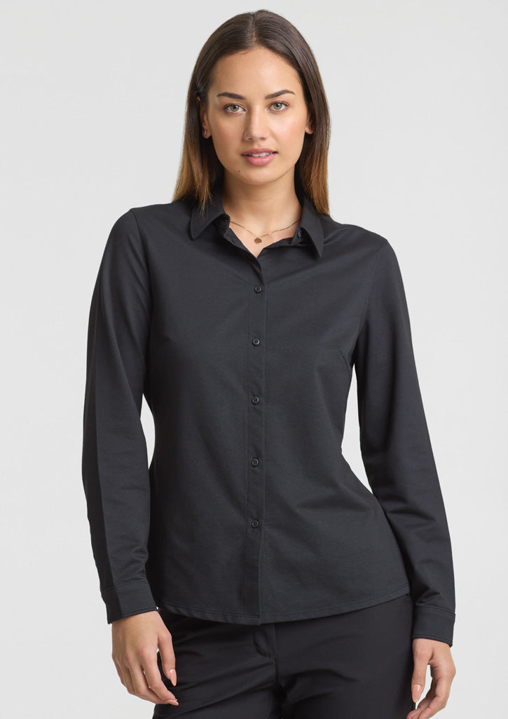 Venture Womens Long Sleeve Shirt - BS2619LL - biz-collection-0