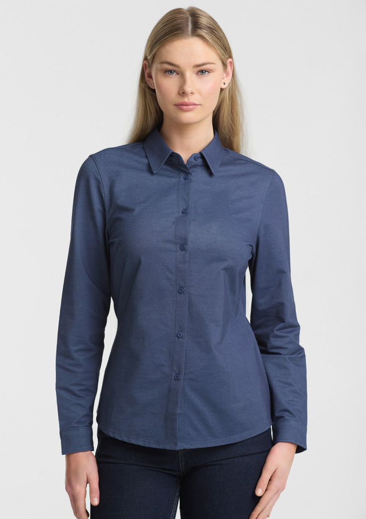 Venture Womens Long Sleeve Shirt - BS2619LL - biz-collection-1