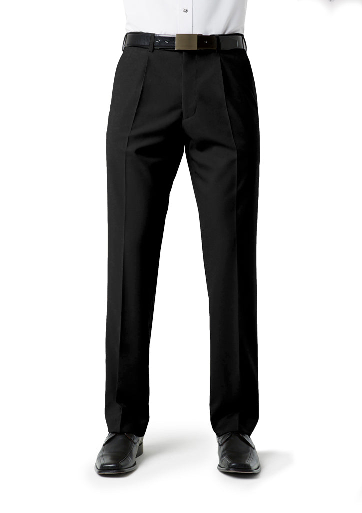 Mens Classic Pleat Pant - BS29110 - biz-collection-0