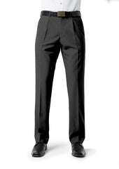 Mens Classic Pleat Pant - BS29110 - biz-collection-2