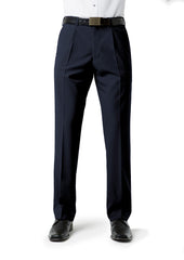 Mens Classic Pleat Pant - BS29110 - biz-collection-1