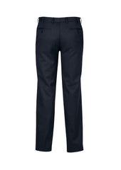 Biz Collection BS29210 Classic Mens Flat Pant in Navy - back view