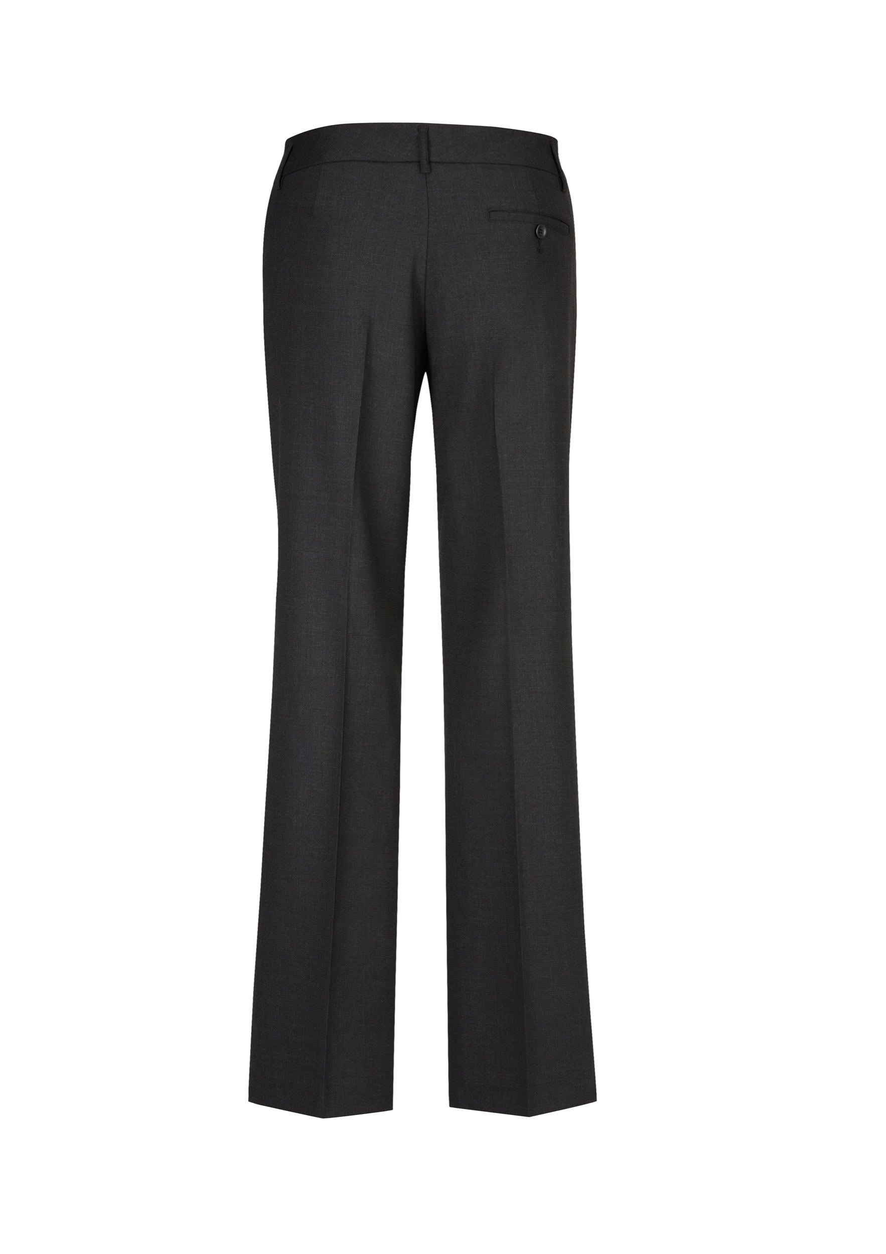 Biz Collection BS29320 Classic Womens Pant in Charcoal Marle - back view