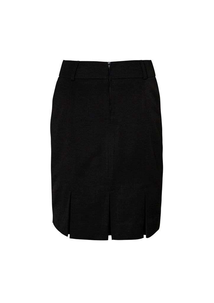 Biz Collection BS612S Detroit Womens Skirt in Black - back view