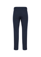 Biz Collection BS720M Classic Mens Slim Pant in Navy - back view