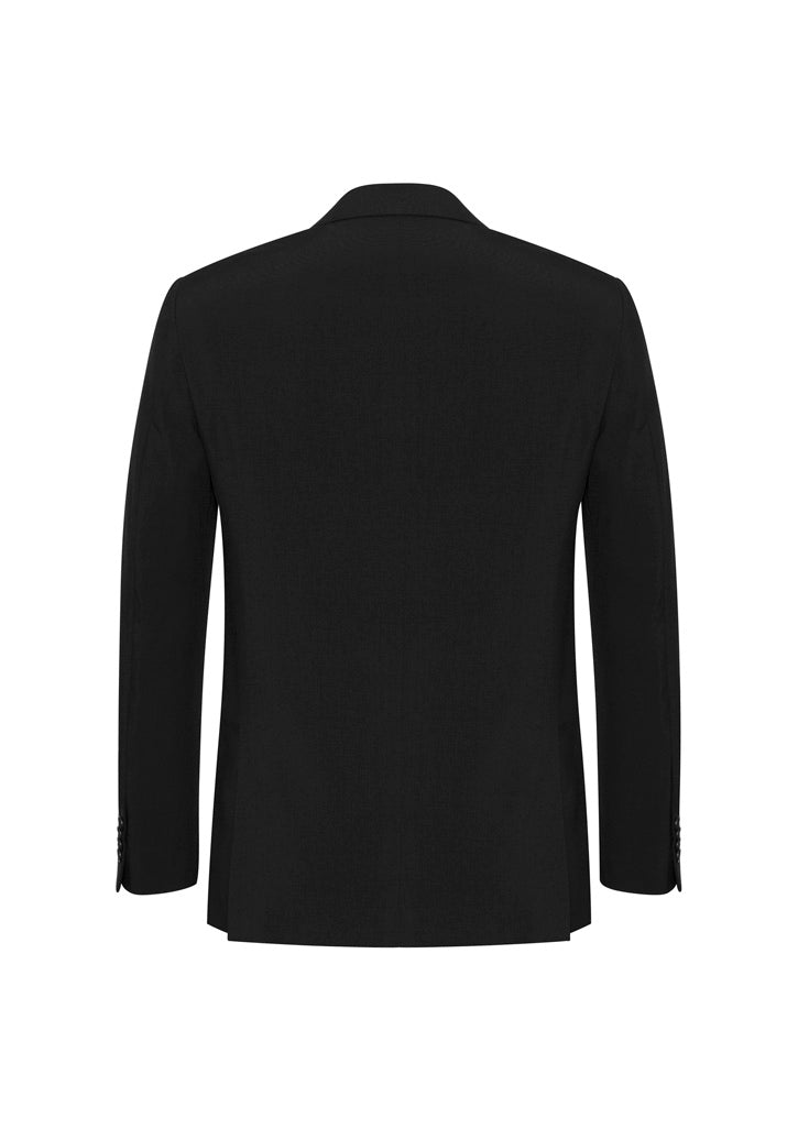 Biz Collection BS722M Classic Mens Jacket in Black - back view