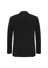 Biz Collection BS722M Classic Mens Jacket in Black - back view