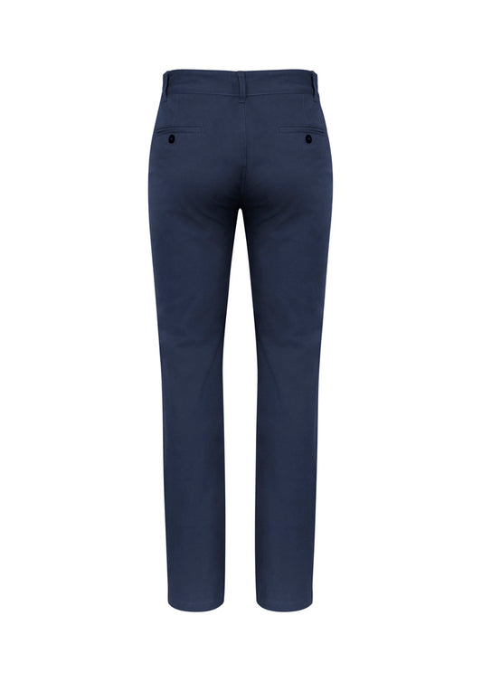Biz Collection BS724M Lawson Mens Chino Pant in Navy - back view