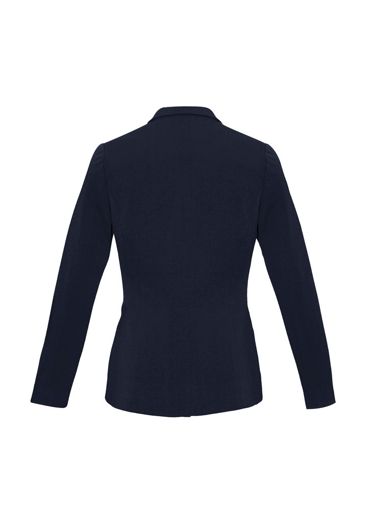 Biz Collection BS732L Bianca Womens Jacket in Navy - back view