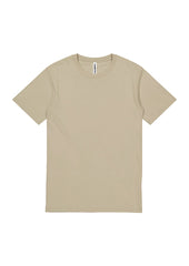 Basis Mens Short Sleeve Tee - X1001M in Biscuit