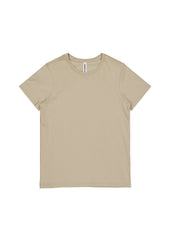 Basis Womens Short Sleeve Tee - X1001W in Biscuit