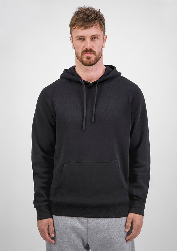 Basis Mens Hoodie - X1003M in Black - model