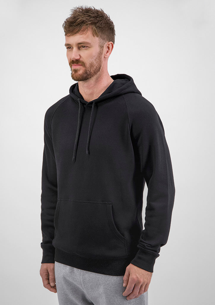 Basis Mens Hoodie - X1003M in Black - model